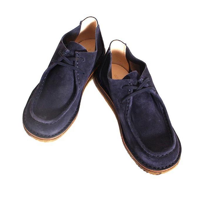メンズ　astorflex アストールフレックス BEENFLEX ブルー モカシンシューズ チャッカブーツ ナタリー クレープソール スエードレザー | Astorflex | 05