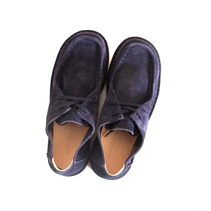 メンズ　astorflex アストールフレックス BEENFLEX ブルー モカシンシューズ チャッカブーツ ナタリー クレープソール スエードレザー | Astorflex | 06
