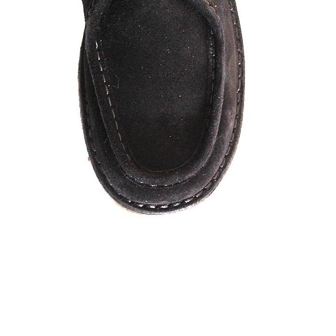 メンズ　astorflex アストールフレックス BEENFLEX ブラック モカシンシューズ チャッカブーツ ナタリー クレープソール スエードレザー | Astorflex | 11