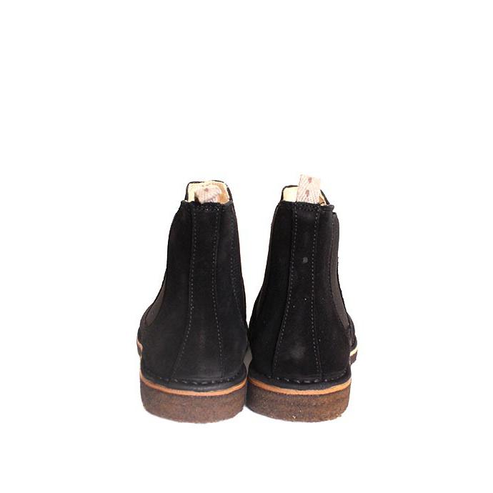 astorflex アストールフレックス BITFLEX ブラック サイドゴアブーツ チェルシーブーツ クレープソール スエードレザー | Astorflex | 01