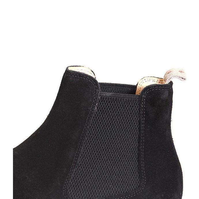 astorflex アストールフレックス BITFLEX ブラック サイドゴアブーツ チェルシーブーツ クレープソール スエードレザー | Astorflex | 09