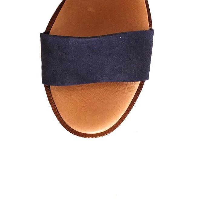セール/SALE　Biancaビアンカ　8116　ヒールサンダル　プラットサンダル　クッションインソール　ネイビー　スエードレザー | BIANCA | 11