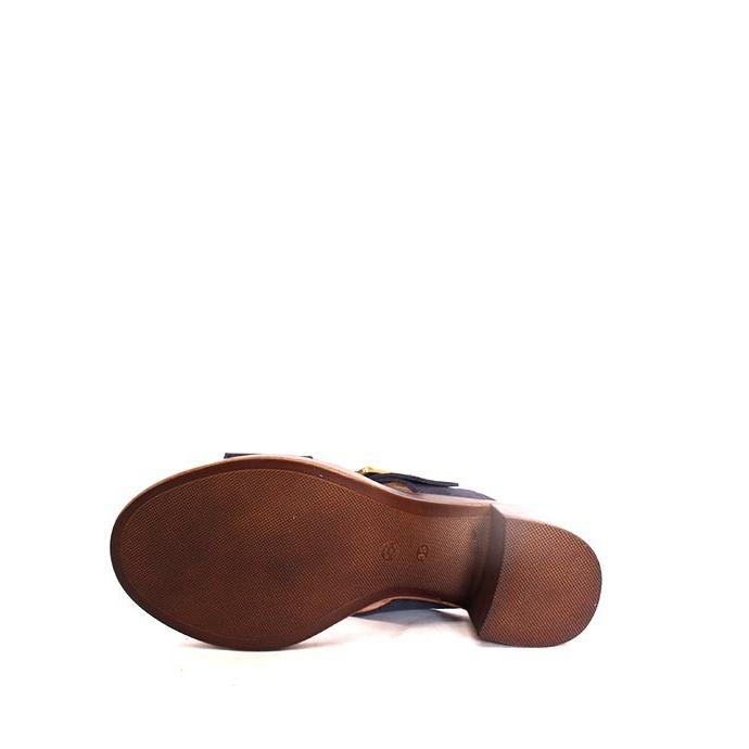 セール/SALE　Biancaビアンカ　8116　ヒールサンダル　プラットサンダル　クッションインソール　ネイビー　スエードレザー | BIANCA | 02