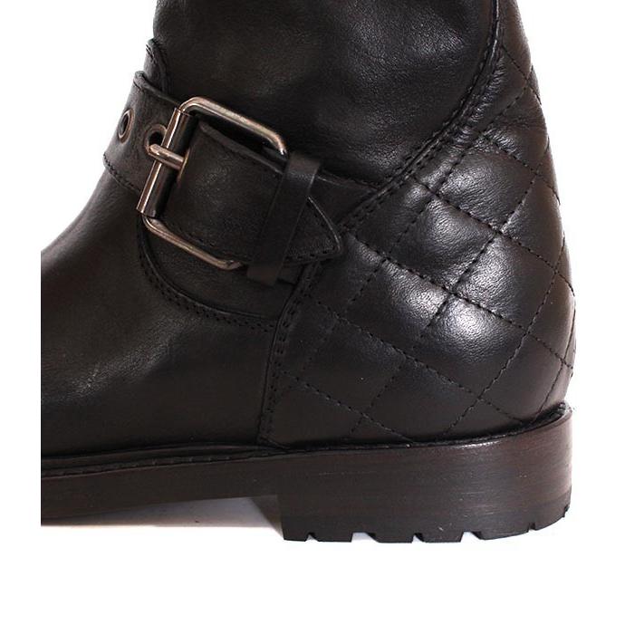 極美品 BUTTERO ブッテロ レザー エンジニアブーツ キルティング 黒 極美品 BUTTERO ブッテロ レザー エンジニアブーツ キルティング