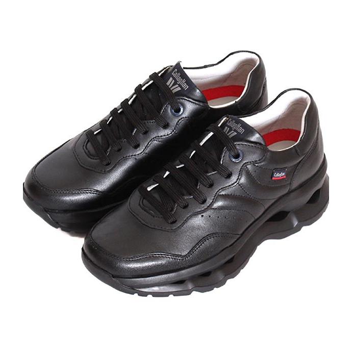 別注仕様　メンズ　CallagHanカラハン　17800　ブラック　レザースニーカー ダッドスニーカー　スムースレザー |  | 04