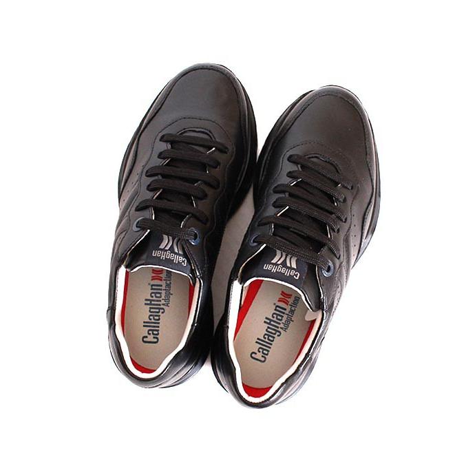 別注仕様　メンズ　CallagHanカラハン　17800　ブラック　レザースニーカー ダッドスニーカー　スムースレザー |  | 06