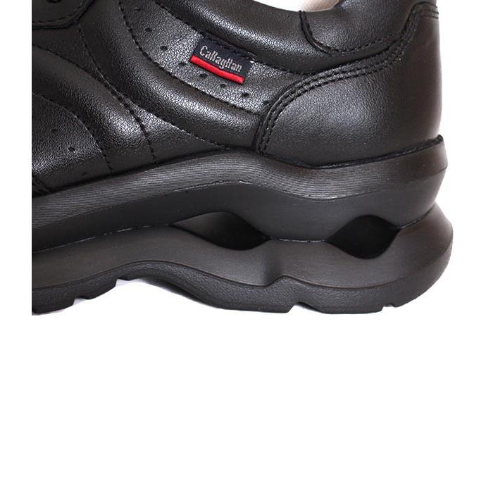 別注仕様　メンズ　CallagHanカラハン　17800　ブラック　レザースニーカー ダッドスニーカー　スムースレザー |  | 09