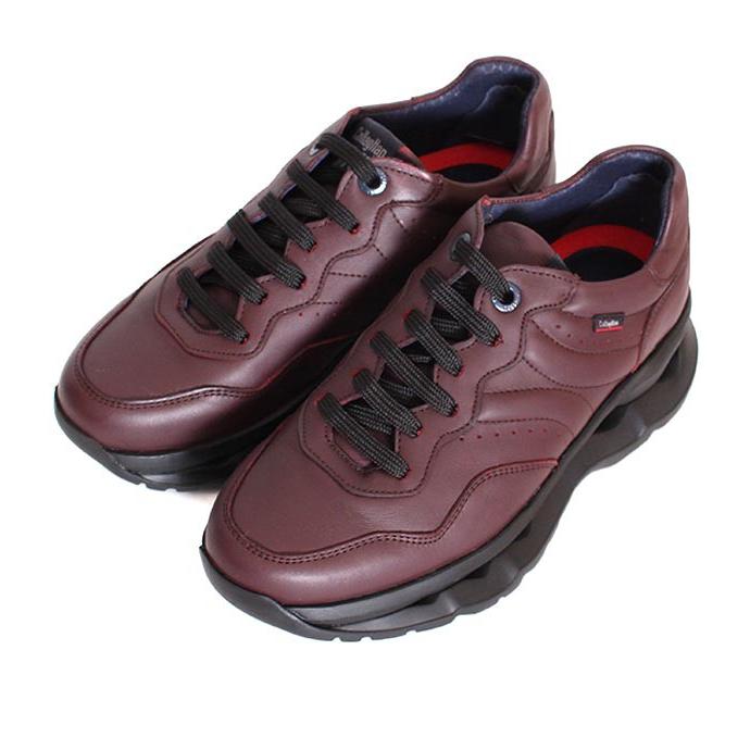 別注仕様　メンズ　CallagHanカラハン　17800　ボルドー　レザースニーカー ダッドスニーカー　スムースレザー |  | 04