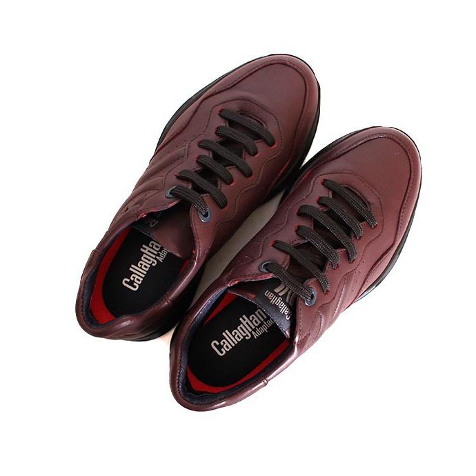 別注仕様　メンズ　CallagHanカラハン　17800　ボルドー　レザースニーカー ダッドスニーカー　スムースレザー |  | 07