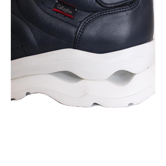 別注仕様　メンズ　CallagHanカラハン　17800　ネイビー　レザースニーカー ダッドスニーカー　スムースレザー |  | 10