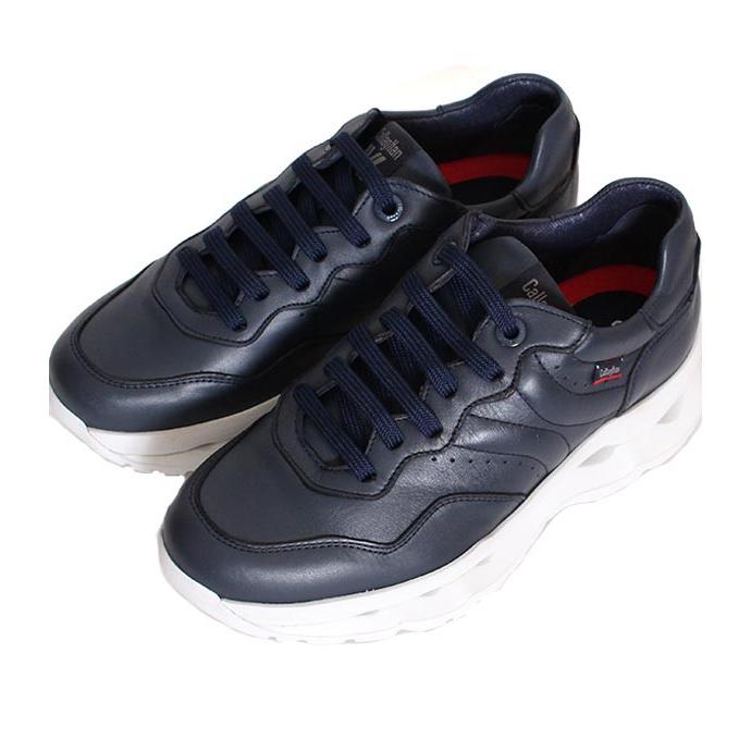別注仕様　メンズ　CallagHanカラハン　17800　ネイビー　レザースニーカー ダッドスニーカー　スムースレザー |  | 04