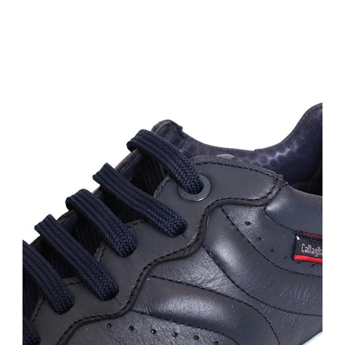 別注仕様　メンズ　CallagHanカラハン　17800　ネイビー　レザースニーカー ダッドスニーカー　スムースレザー |  | 09