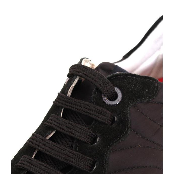 メンズ　CallagHanカラハン　17801　ブラック　レザースニーカー　ダッドスニーカー　スエードレザー×ナイロン |  | 10