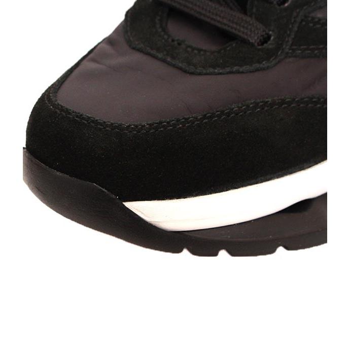 メンズ　CallagHanカラハン　17801　ブラック　レザースニーカー　ダッドスニーカー　スエードレザー×ナイロン |  | 11
