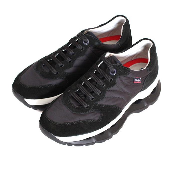 メンズ　CallagHanカラハン　17801　ブラック　レザースニーカー　ダッドスニーカー　スエードレザー×ナイロン |  | 05