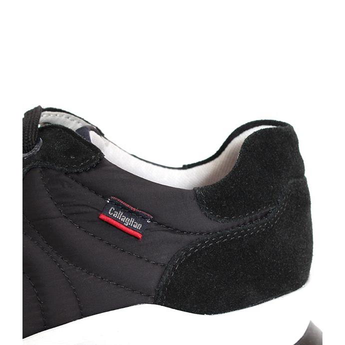 メンズ　CallagHanカラハン　17801　ブラック　レザースニーカー　ダッドスニーカー　スエードレザー×ナイロン |  | 09