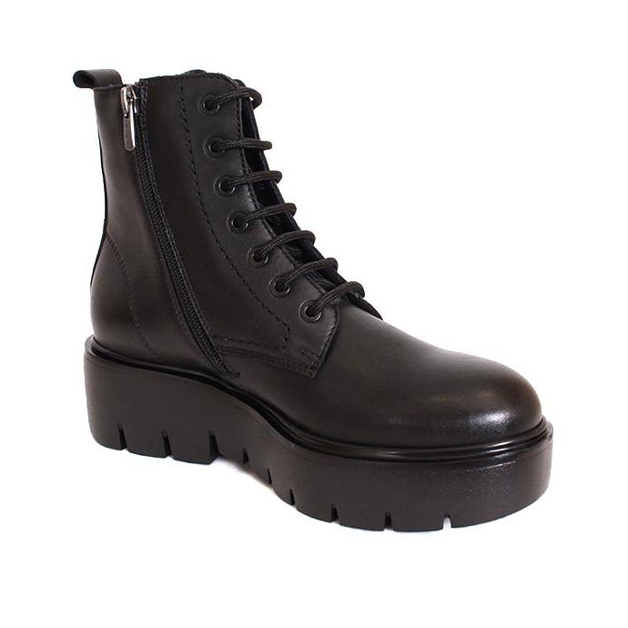 CallagHan(カラハン) レースアップブーツ レディース CallagHanカラハン 46018 ブラック レースアップブーツ