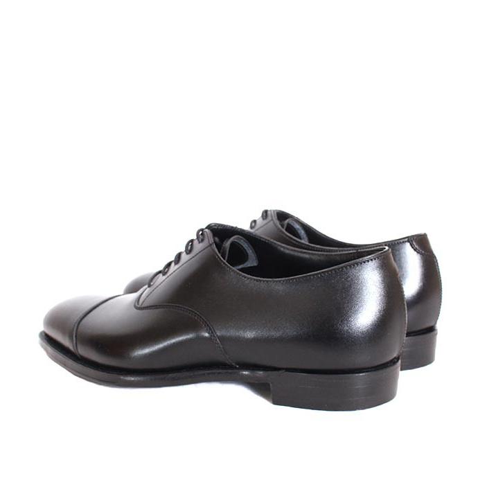 CROCKETT&JONESクロケット＆ジョーンズ　AUDLEY3/オードリー3　 ブラック　ストレートチップ　カーフレザー　オークソールの画像