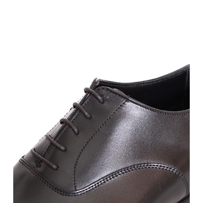 CROCKETT&JONESクロケット＆ジョーンズ　AUDLEY/オードリー　 ブラック　ストレートチップ　カーフレザー　オークソールの画像