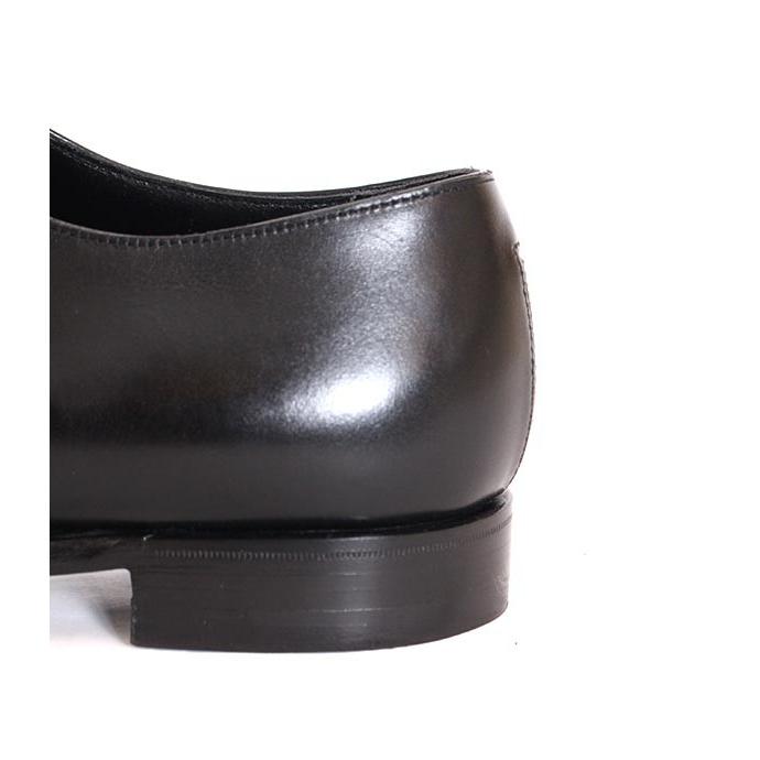CROCKETT&JONESクロケット＆ジョーンズ　AUDLEY/オードリー　 ブラック　ストレートチップ　カーフレザー　オークソールの画像
