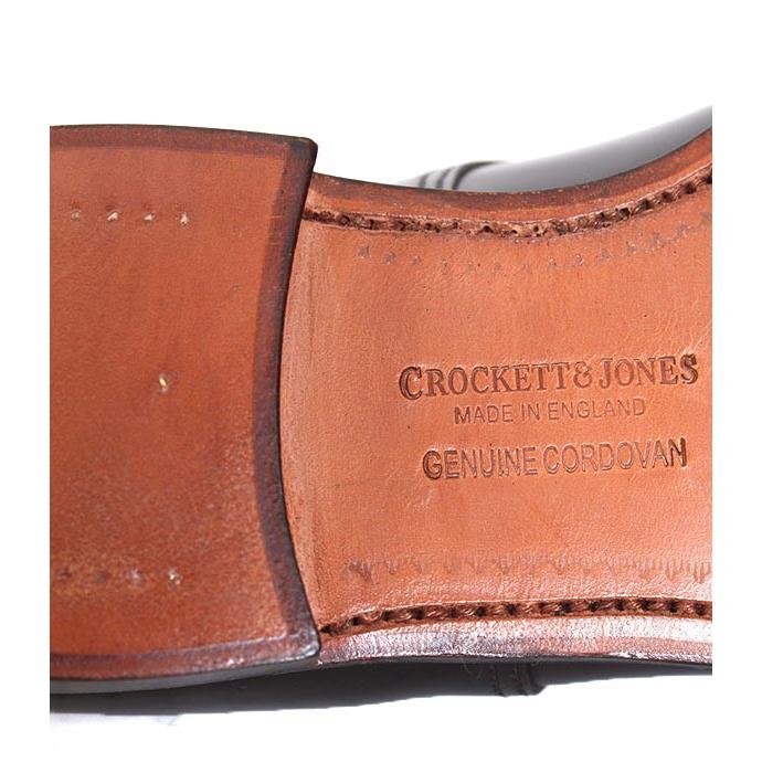 CROCKETT&JONESクロケット＆ジョーンズ　BRADFORD/ブラッドフォード　 ダークブラウン　ストレートチップ　キャップトゥシューズ　外羽根　コードバン｜loop-shoes｜15