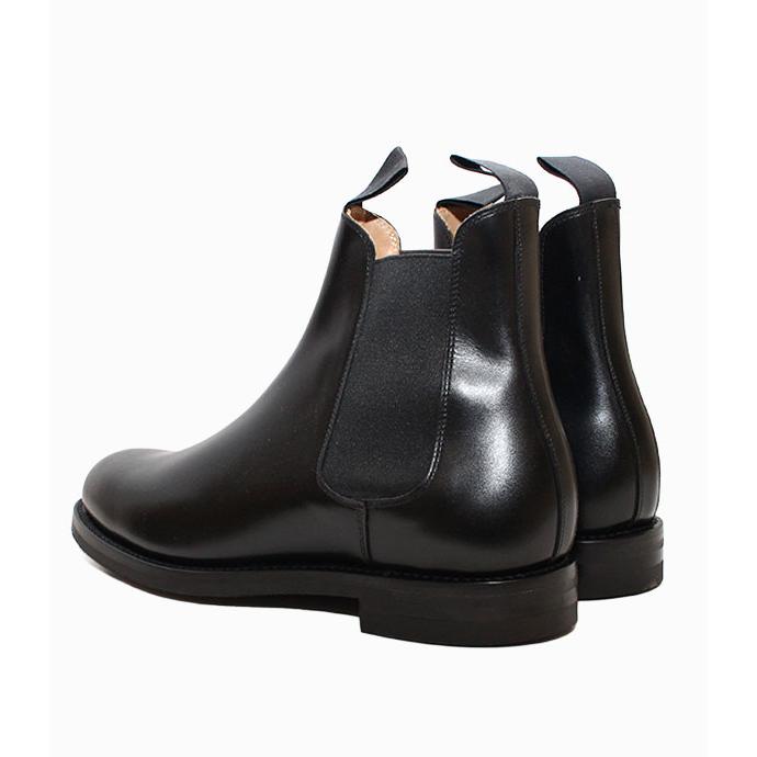 CROCKETT&JONESクロケット＆ジョーンズ　CHELSEA21/チェルシー21　ブラック　チェルシーブーツ　サイドゴアブーツ　ダイナイトソール　カーフレザーの画像