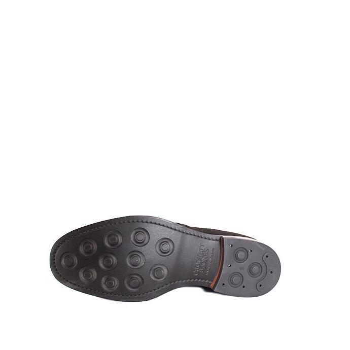 CROCKETT&JONESクロケット＆ジョーンズ　CHERTSEY/チャートシー　ブラック　チャッカブーツ　スエードレザーの画像