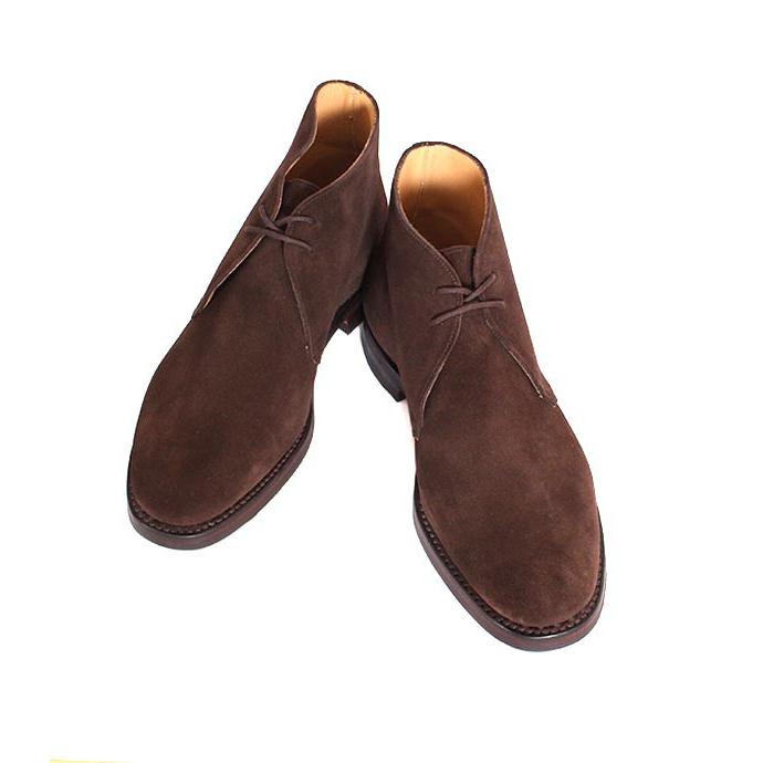 Crockett&Jones CHERTSEY ダークブラウン チャッカブーツ クロケット&ジョーンズ チャートシー|CHERTSEY DARKBROWN