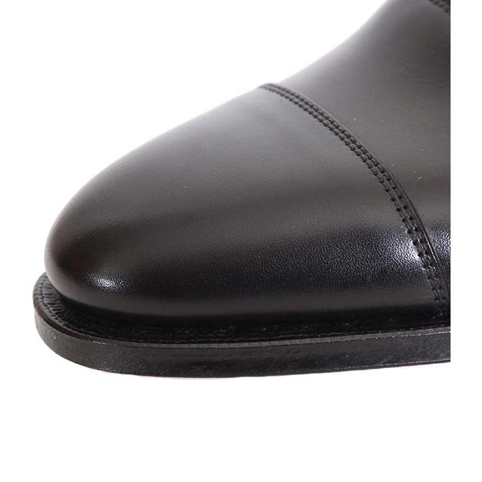 CROCKETT&JONESクロケット＆ジョーンズ　CONNAUGHT2/コノート2　 ブラック　ストレートチップ　キャップトゥ　内羽根　カーフレザーの画像