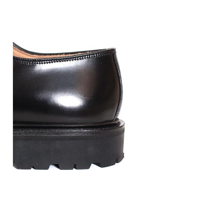 CROCKETT&JONESクロケット＆ジョーンズ　LANARK3/ラナーク3　 ブラック　プレーントゥ　ポストマンシューズ　キャバリーカーフの画像
