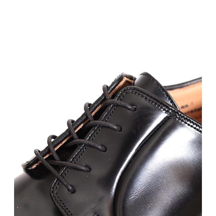 CROCKETT&JONESクロケット＆ジョーンズ　LANARK3/ラナーク3　 ブラック　プレーントゥ　ポストマンシューズ　キャバリーカーフの画像