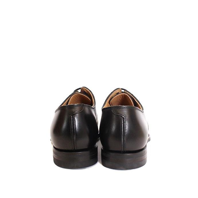 CROCKETT&JONESクロケット＆ジョーンズ　MIDHURST/ミッドハースト　 ブラック　プレーントゥシューズ　ワックスカーフレザー　ダイナイトソールの画像