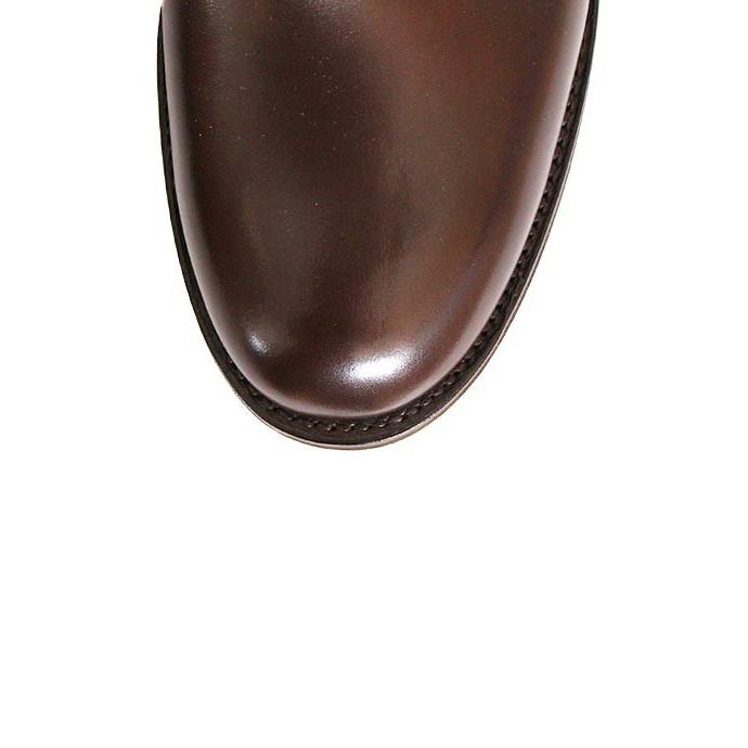 CROCKETT&JONESクロケット＆ジョーンズ　MIDHURST/ミッドハースト　 ダークブラウン　プレーントゥシューズ　ワックスカーフレザー　ダイナイトソール | CROCKETT&JONES | 10