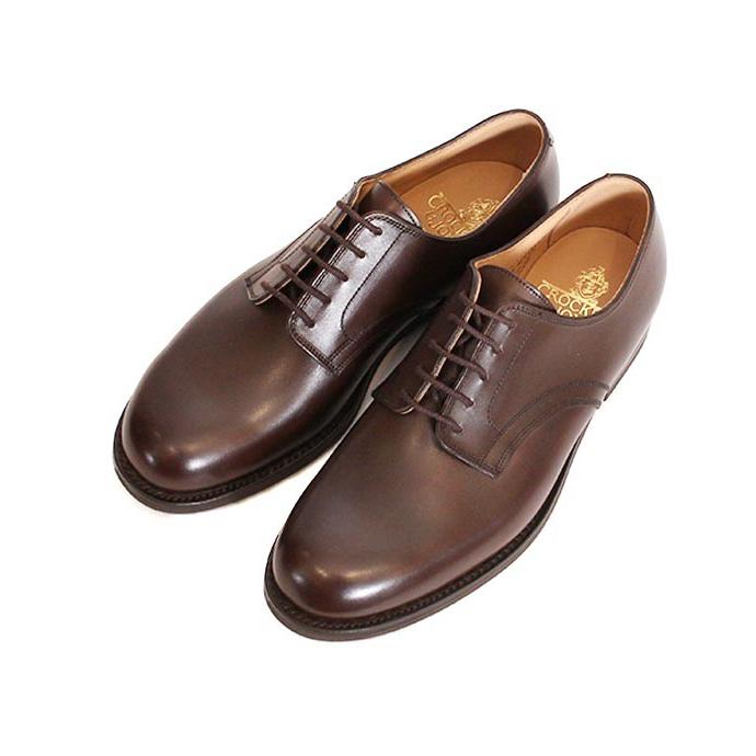 CROCKETT&JONESクロケット＆ジョーンズ　MIDHURST/ミッドハースト　 ダークブラウン　プレーントゥシューズ　ワックスカーフレザー　ダイナイトソール | CROCKETT&JONES | 03