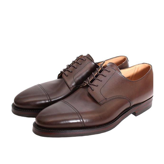 CROCKETT&JONESクロケット＆ジョーンズ　RIPON/リポン　 ダークブラウン　ストレートチップ　外羽根　カーフレザーの画像