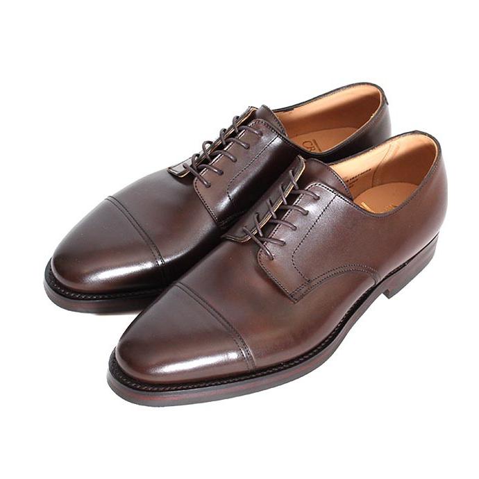 CROCKETT&JONESクロケット＆ジョーンズ　RIPON/リポン　 ダークブラウン　ストレートチップ　外羽根　カーフレザーの画像