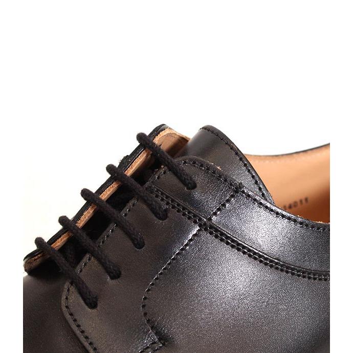 CROCKETT&JONESクロケット＆ジョーンズ　SHELTON5/シェルトン5　 ブラック　Uチップシューズ　ワックスカーフ　グッドイヤーウェルト製法の画像
