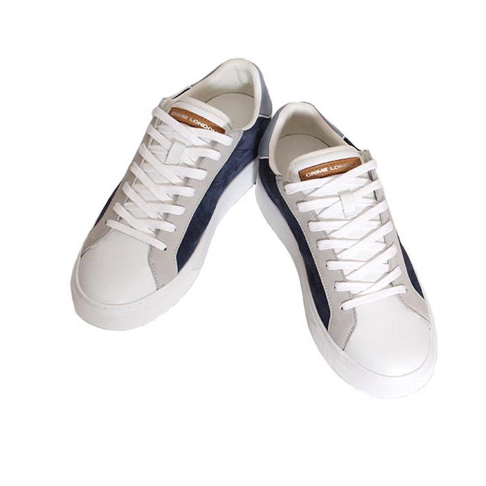 セール/SALE　CRIME LONDON/クライムロンドン　BLADE　ネイビー　レザースニーカー　レースアップスニーカー　スエード×スムースレザー |  | 05