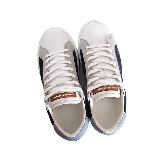 セール/SALE　CRIME LONDON/クライムロンドン　BLADE　ネイビー　レザースニーカー　レースアップスニーカー　スエード×スムースレザー |  | 06