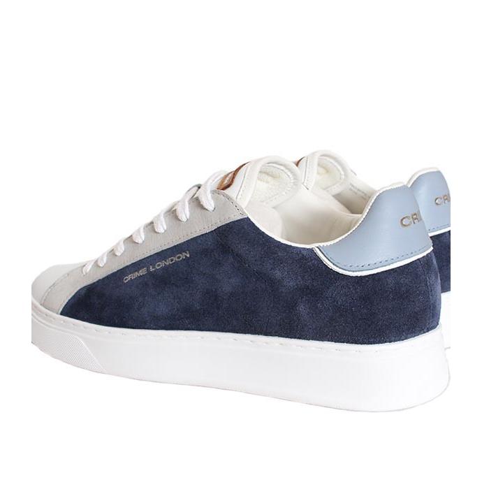 セール/SALE　CRIME LONDON/クライムロンドン　BLADE　ネイビー　レザースニーカー　レースアップスニーカー　スエード×スムースレザー |  | 07