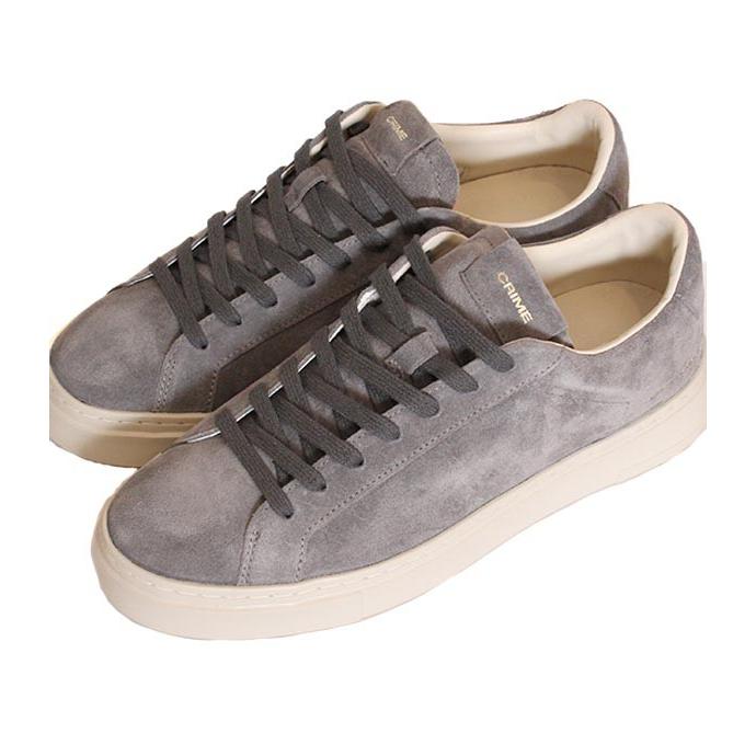 CRIME LONDON/クライムロンドン　EXTRALIGHT　グレー　レザースニーカー　レースアップスニーカー　スエードレザー　お洒落　キレイめファッション |  | 04