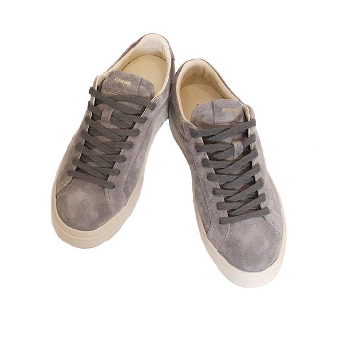 CRIME LONDON/クライムロンドン　EXTRALIGHT　グレー　レザースニーカー　レースアップスニーカー　スエードレザー　お洒落　キレイめファッション |  | 05