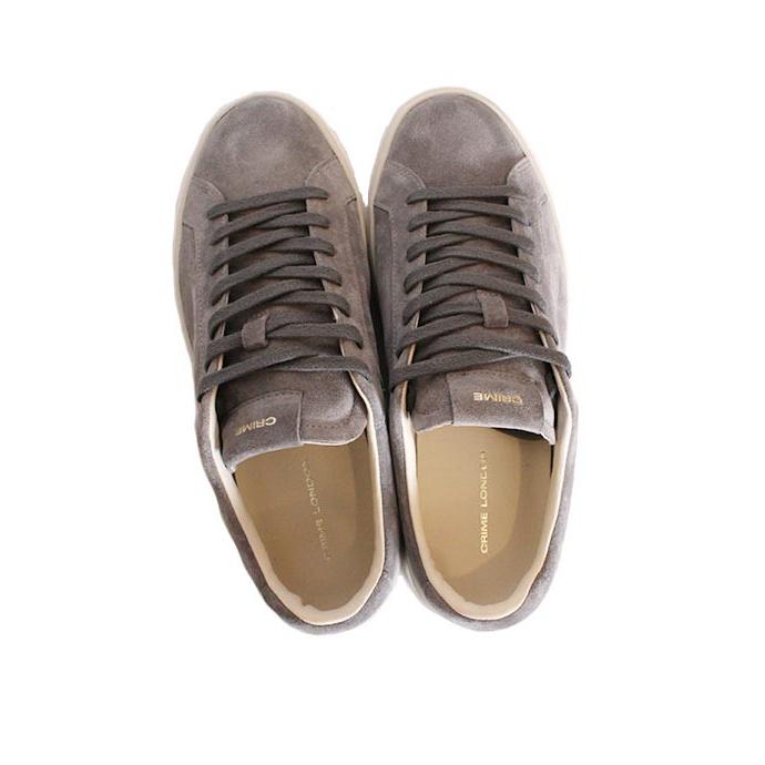 CRIME LONDON/クライムロンドン　EXTRALIGHT　グレー　レザースニーカー　レースアップスニーカー　スエードレザー　お洒落　キレイめファッション |  | 06