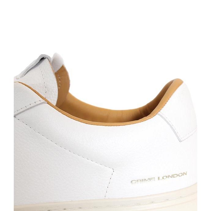 CRIME LONDON/クライムロンドン　EXTRALIGHT　ホワイト(ライニング・ベージュ)　レザースニーカー　レースアップスニーカー　スムースレザー |  | 08