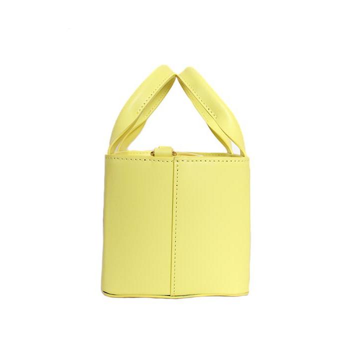 希少モデル　DATE/デイト　CUBO BAG　イエロー　ショルダーバッグ　ハンドバッグ　スムースレザー | D.A.T.E. | 02