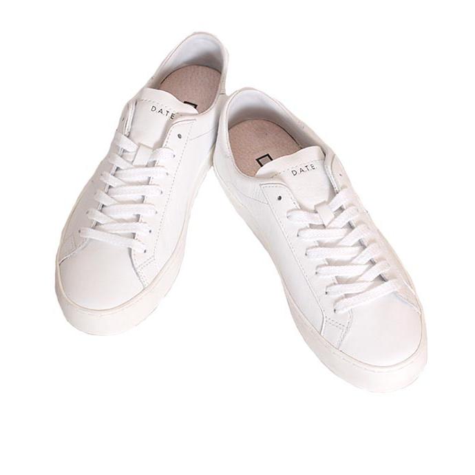 D.A.T.E. メンズ D.A.T.E./デイト HILL LOW ホワイト レザー