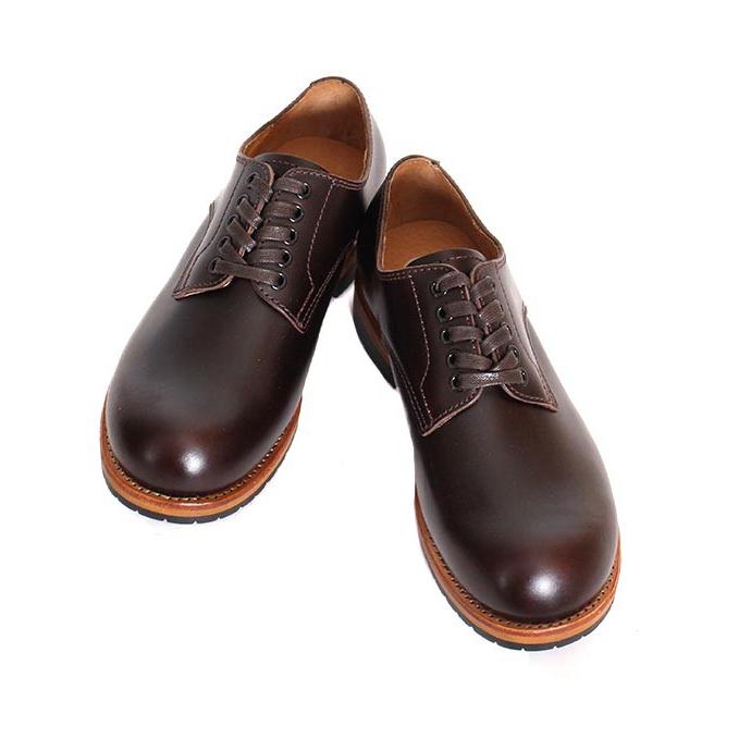 再入荷　DIAMOND STREET　ダイヤモンドストリート　ダークブラウン　プレーントゥシューズ　ポストマンシューズ　カジュアルシューズ　スムースレザー | DIAMOND STREET | 05