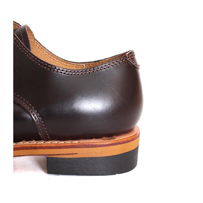 再入荷　DIAMOND STREET　ダイヤモンドストリート　ダークブラウン　プレーントゥシューズ　ポストマンシューズ　カジュアルシューズ　スムースレザー | DIAMOND STREET | 08