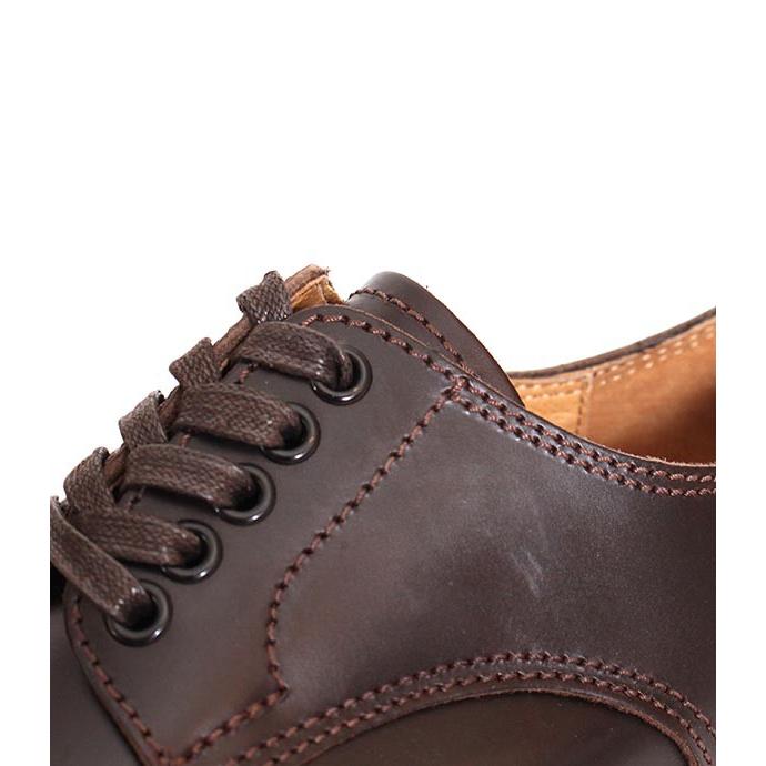 再入荷　DIAMOND STREET　ダイヤモンドストリート　ダークブラウン　プレーントゥシューズ　ポストマンシューズ　カジュアルシューズ　スムースレザー | DIAMOND STREET | 09