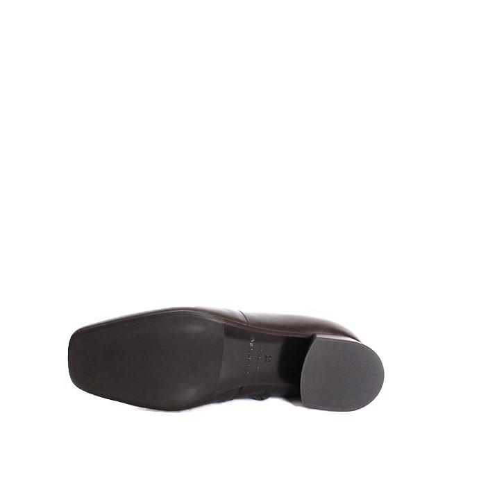 シワ有りのため大特価　セール/SALE　FABIO RUSCONI ファビオルスコーニ 5890 ブラック サイドジップブーツ ショートブーツ ソフトレザー | FABIO RUSCONI | 02